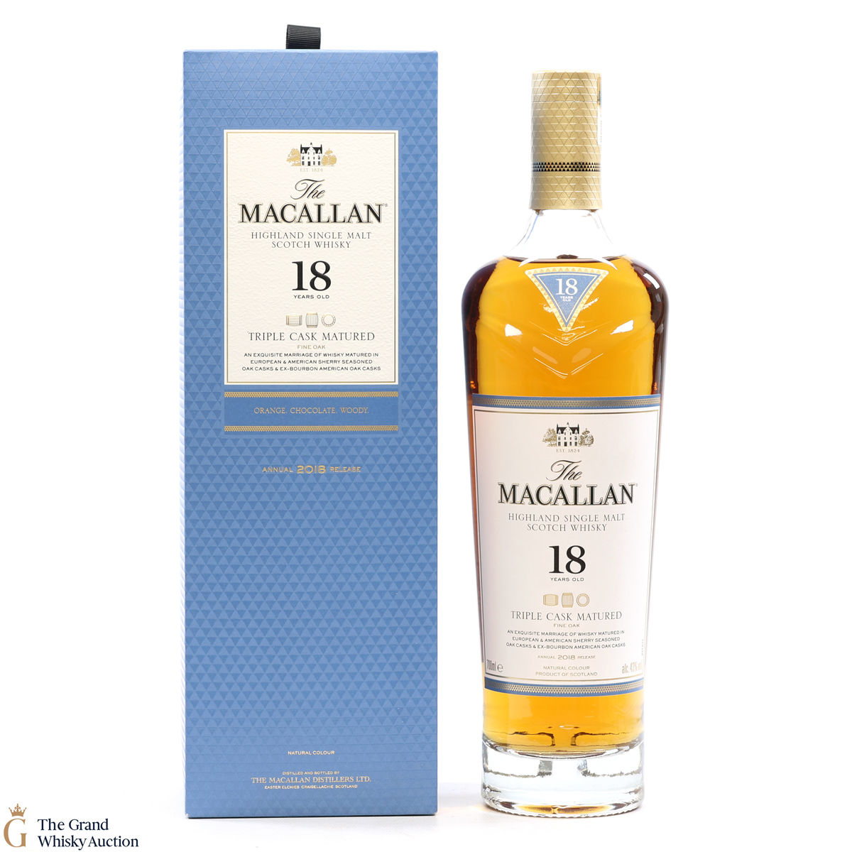 Macallan - 18 Year Old - Triple Cask 2018 (Fine Oak)
