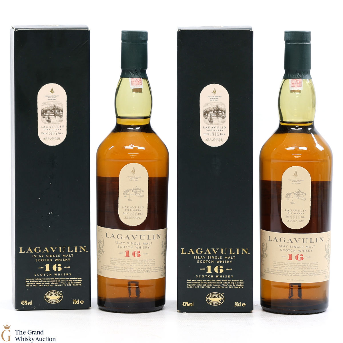 Lagavulin - 16 Year Old - 2 x 20cl