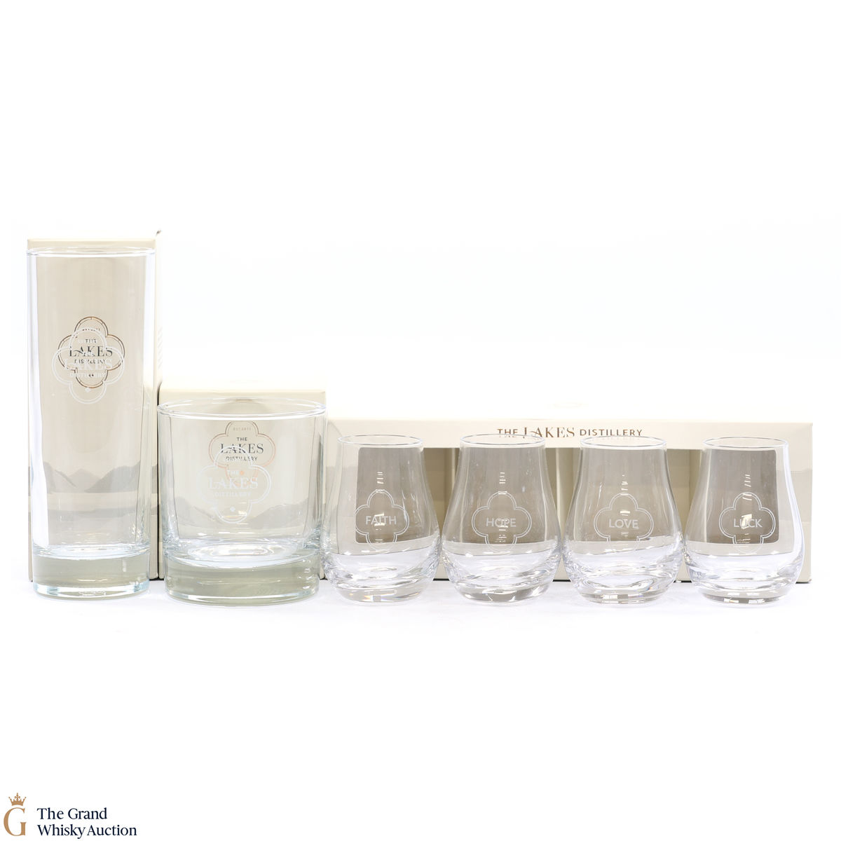 The Lakes - Whisky Tumbler, High Ball Glass, & Spey Dram Glasses