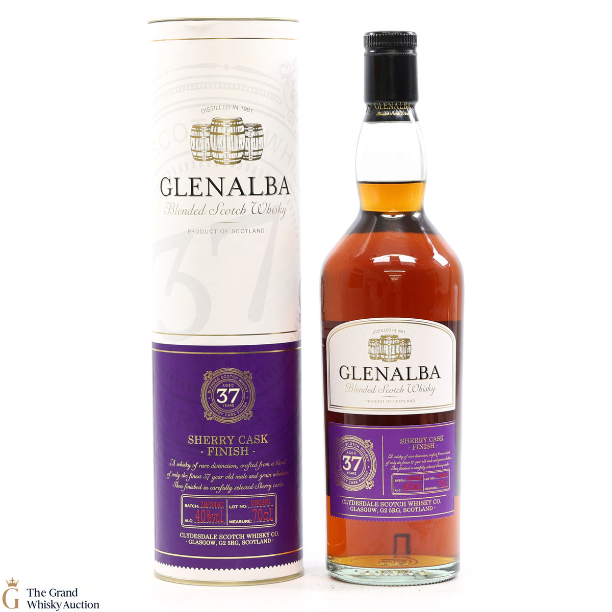 Glenalba - 37 Year Old - Sherry Cask Finish