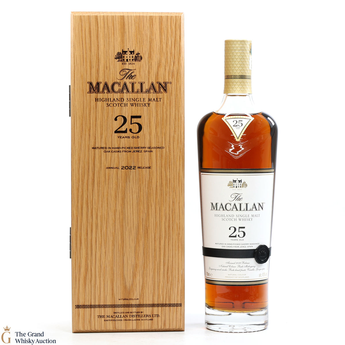 Macallan - 25 Year Old - Sherry Oak - 2022