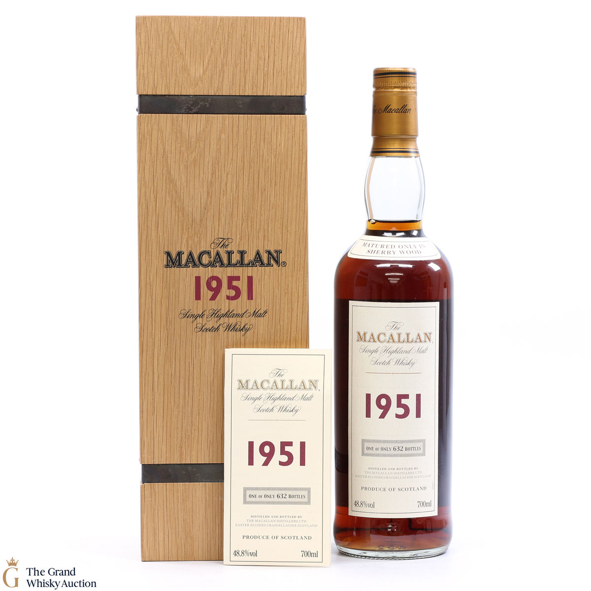 Macallan - 1951 Fine and Rare Sherry Casks #1541 & #1542