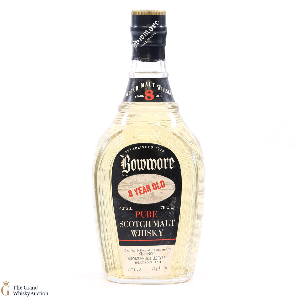 Bowmore - 8 Year Old 1960's Sherriff's 26 2/3 Fl Oz