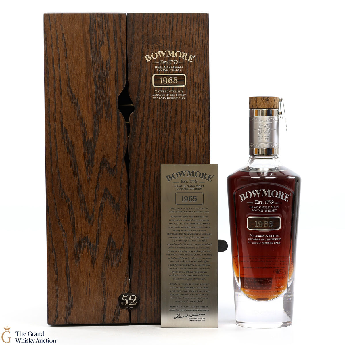 Bowmore - 52 Year Old 1965 Oloroso Sherry Cask