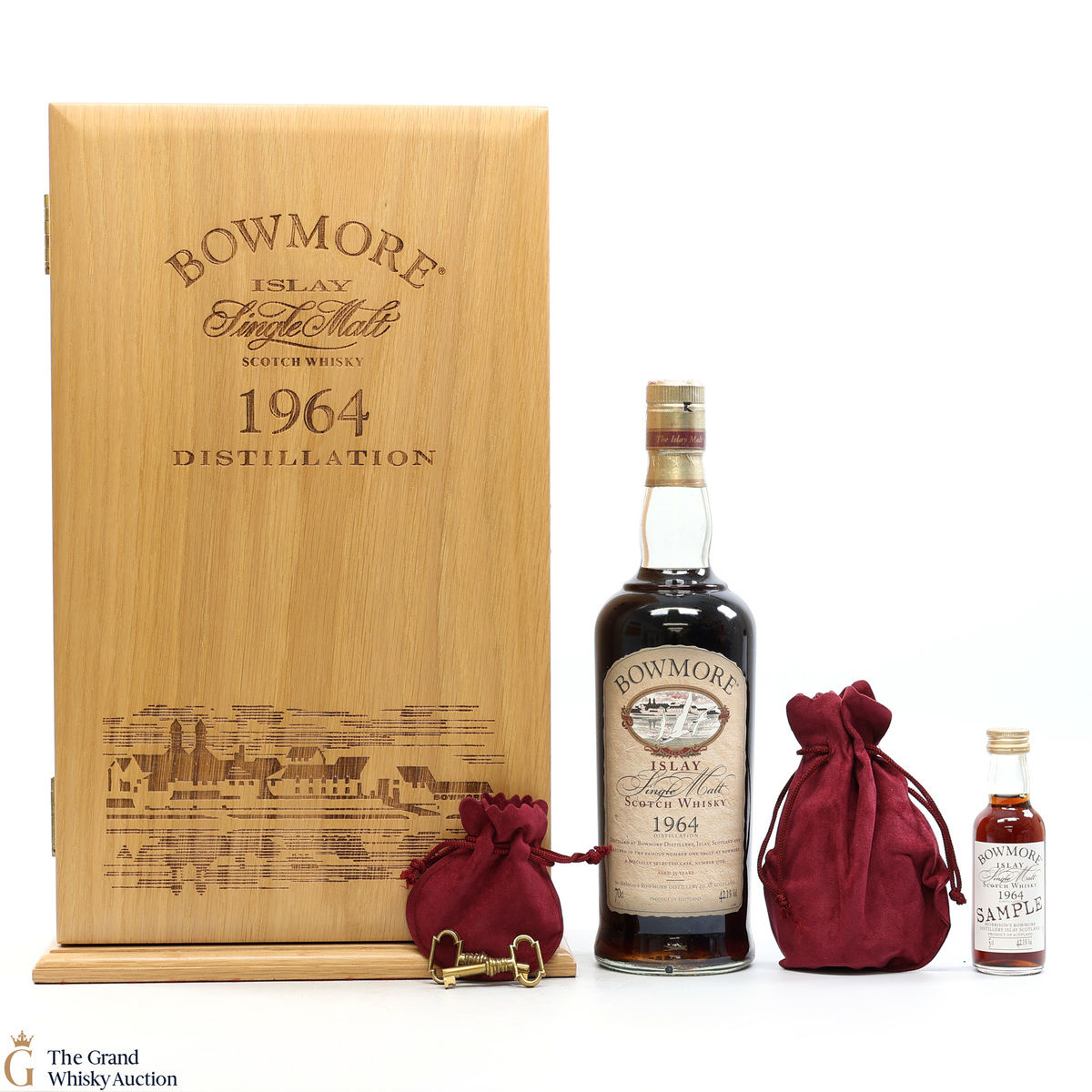 Bowmore - 35 Year Old #3709 1964 Single Cask Oddbins Exclusive 1 of 99 bottles + 5cl