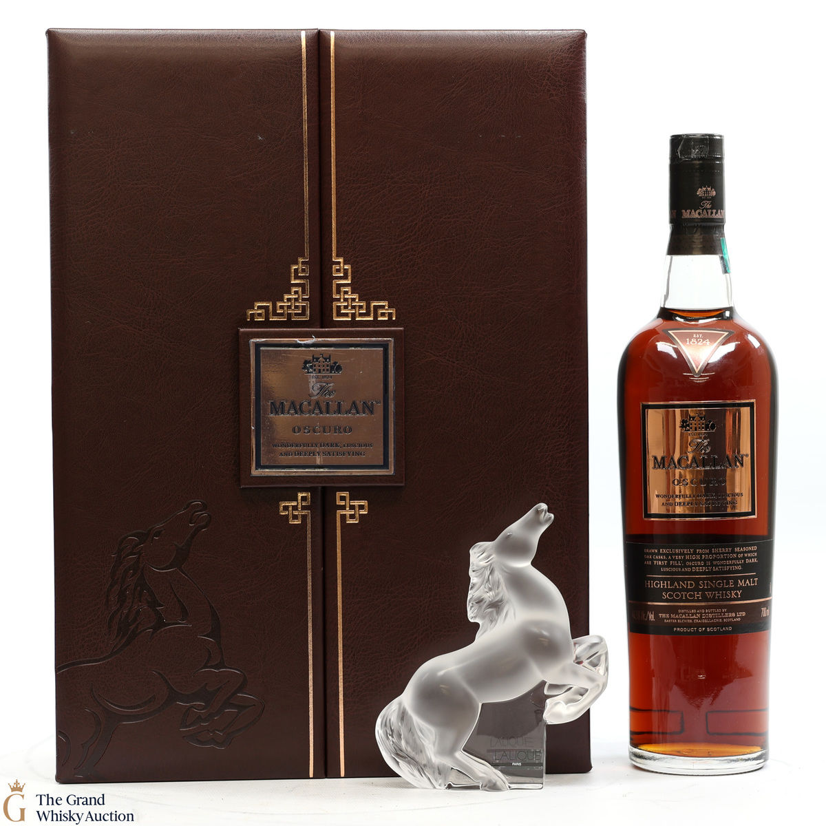 Macallan - Oscuro Pre-2015 Lalique Kazak Running Horse