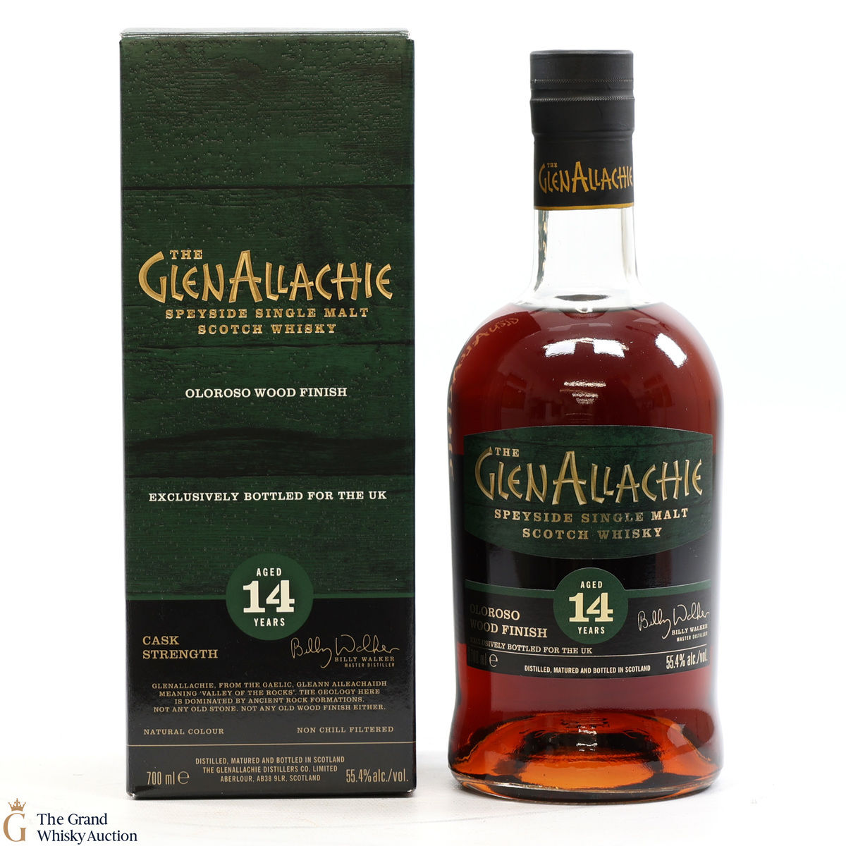 GlenAllachie - 14 Year Old - Oloroso Finish - UK Exclusive