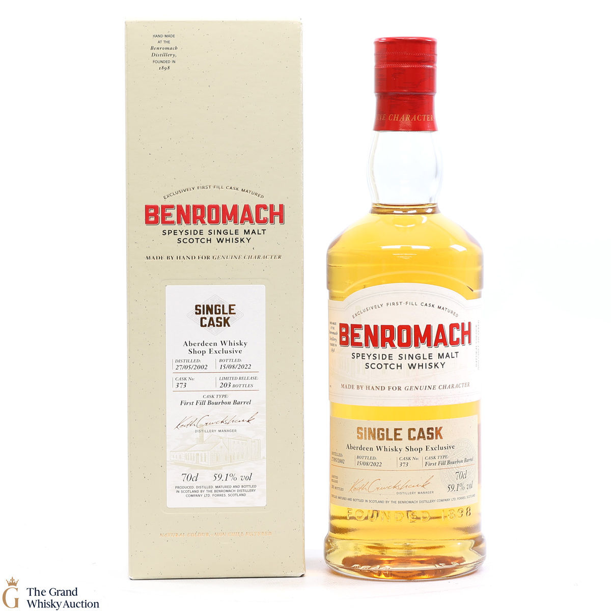 Benromach - 2002 Single Cask #373 - Aberdeen Whisky Shop