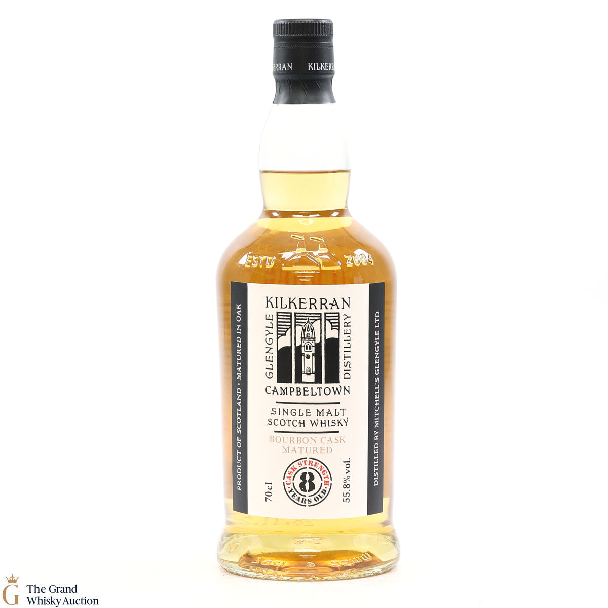 Kilkerran - 8 Year Old - Bourbon Oak 2022 - Cask Strength 55.8%