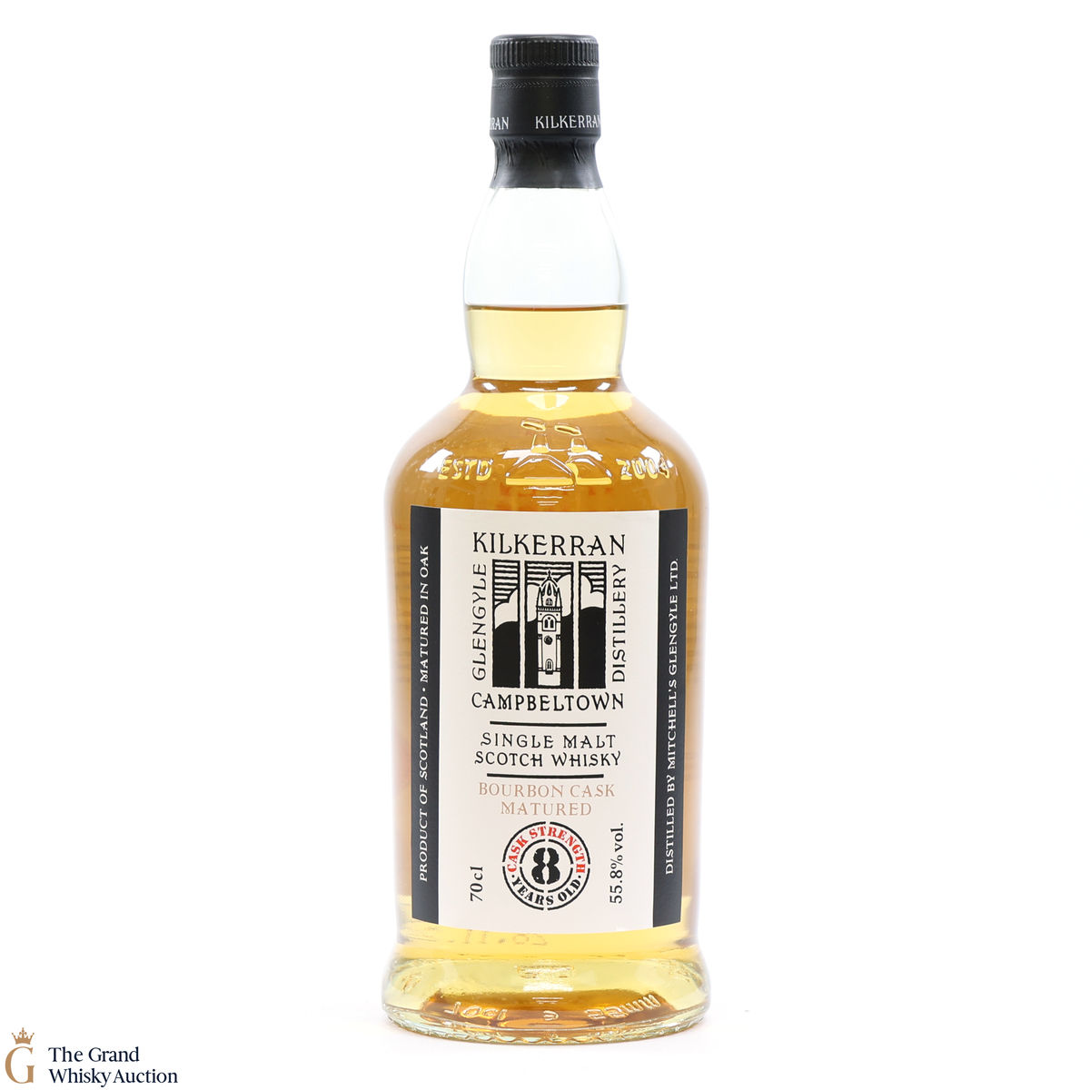 Kilkerran - 8 Year Old - Bourbon Oak 2022 - Cask Strength 55.8%