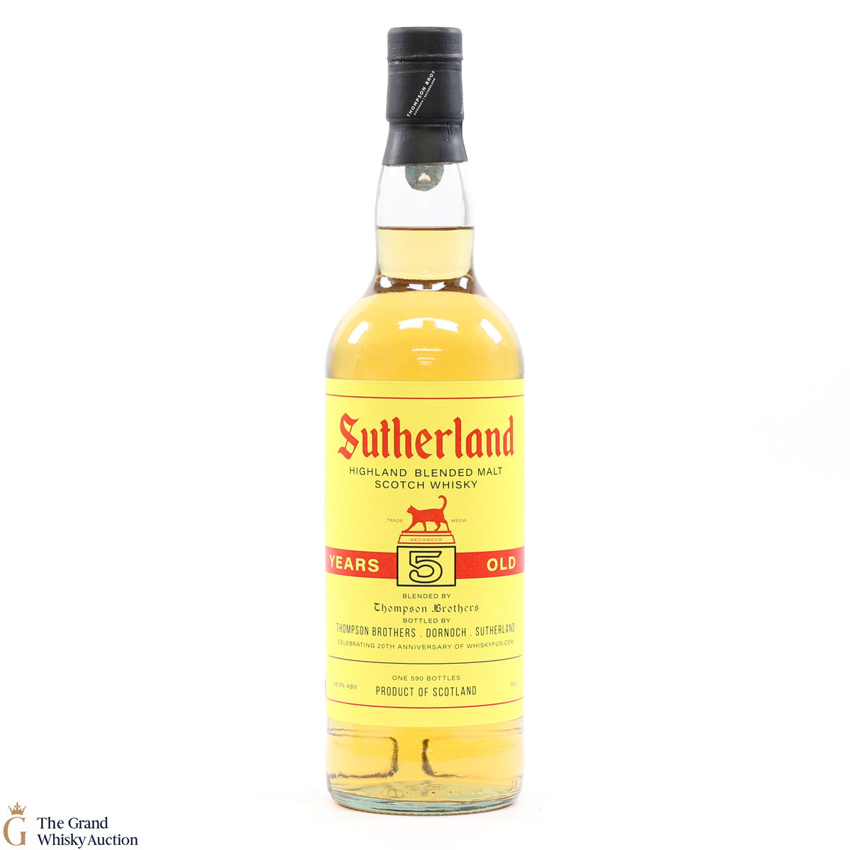 Sutherland - 5 Year Old - Thompson Bros - 20th Anniversary of WhiskyFun