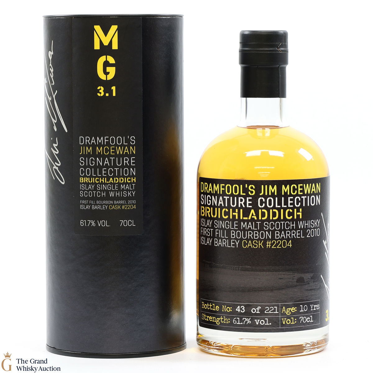 Bruichladdich - 10 Year Old - Dramfool's Jim McEwan Signature Collection 3.1