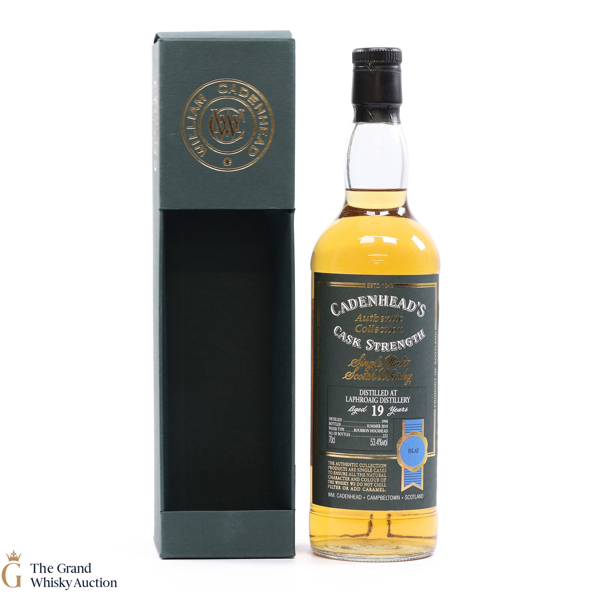 Laphroaig - 19 Year Old 1998 - Cadenhead's Cask Strength