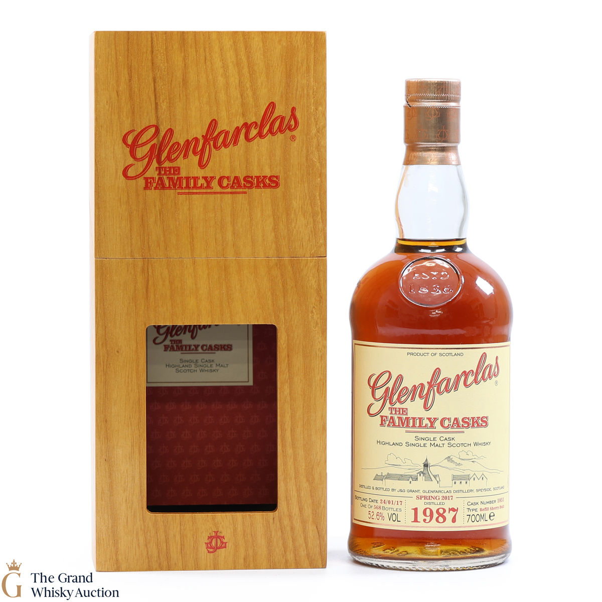 Glenfarclas - 1987 Family Cask #1851 - Spring 2017
