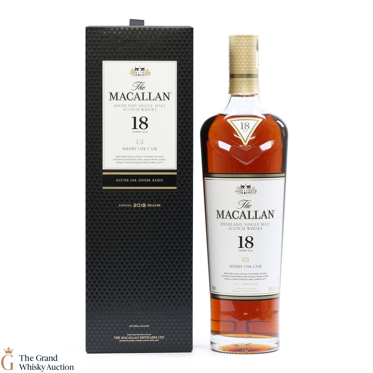 Macallan - 18 Year Old Sherry Oak (2018)