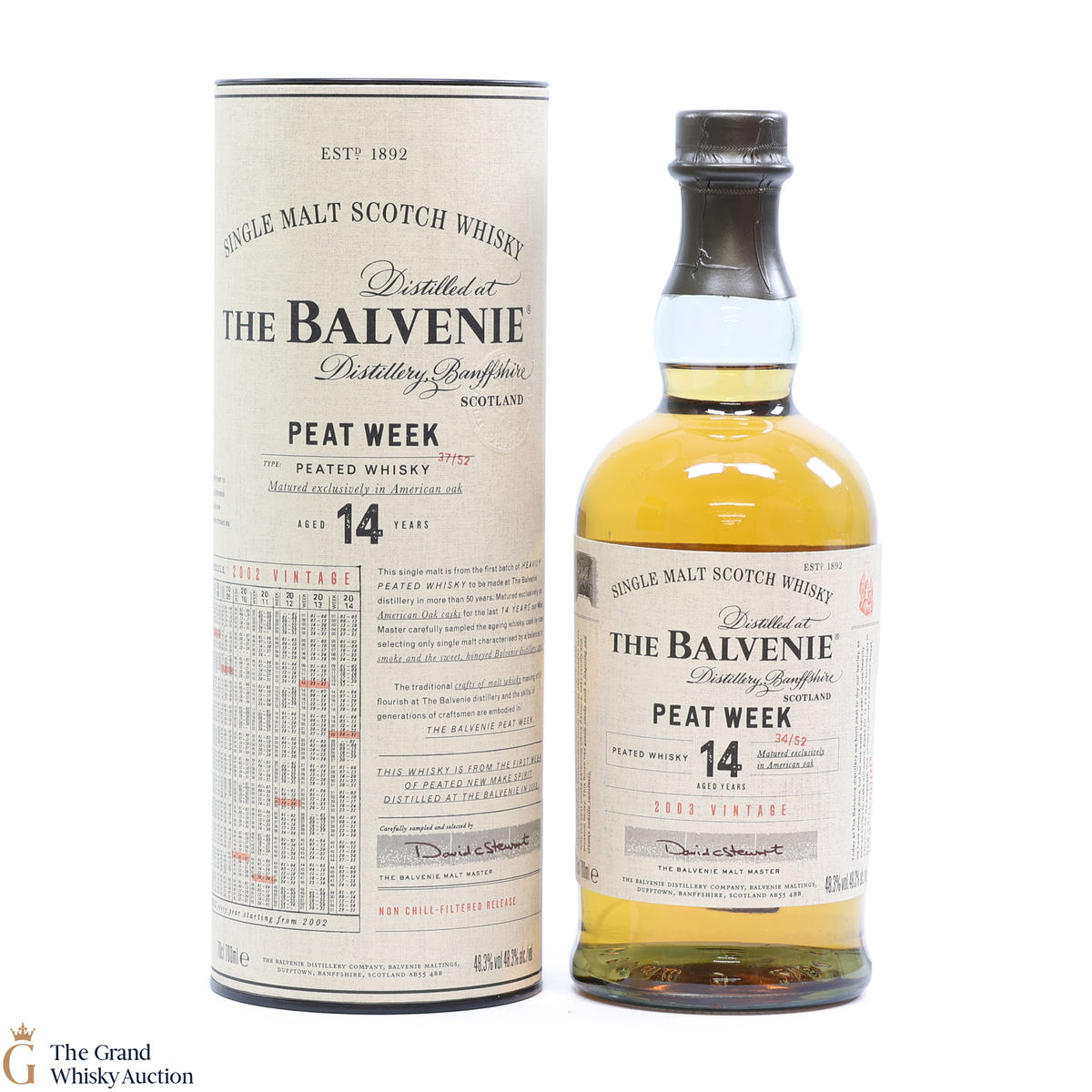 Balvenie - 14 Year Old - Peat Week 2003