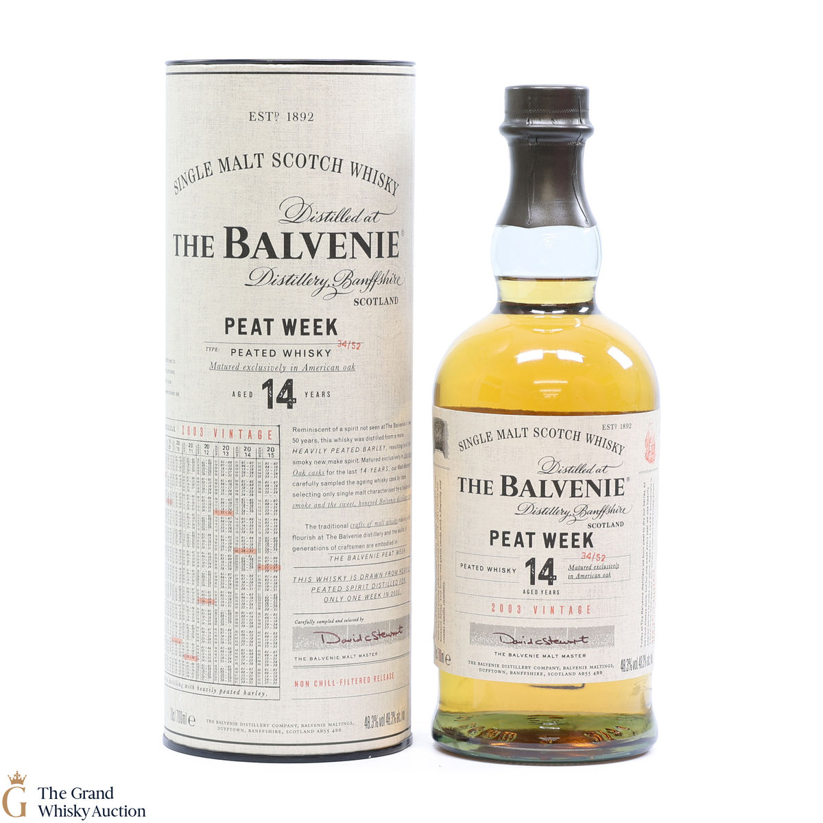 Balvenie - 14 Year Old - Peat Week 2003