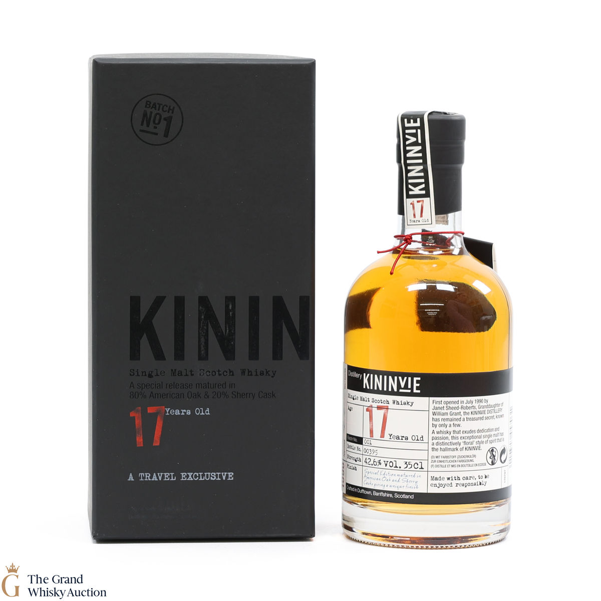 Kininvie - 17 Year Old - Batch #001-  35cl