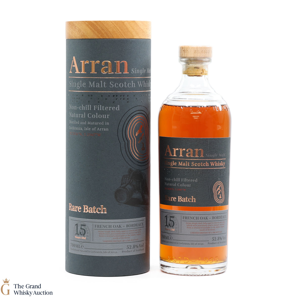 Arran - 15 Year Old - French Oak Bordeaux - Rare Batch