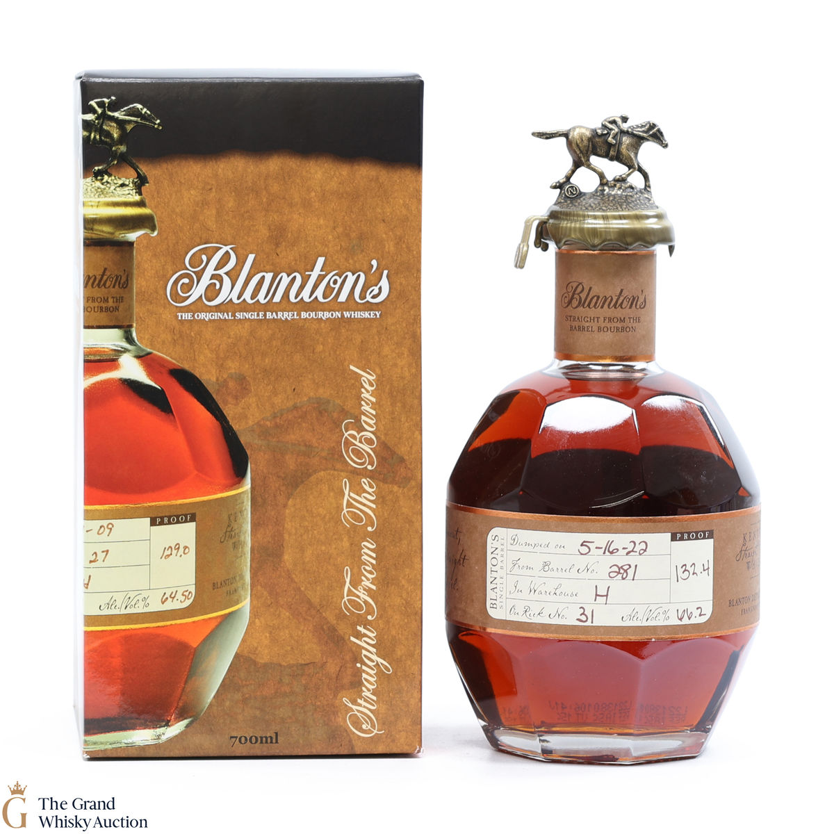 Blanton's - Straight From The Barrel - Cask Strength (64.5% ABV)