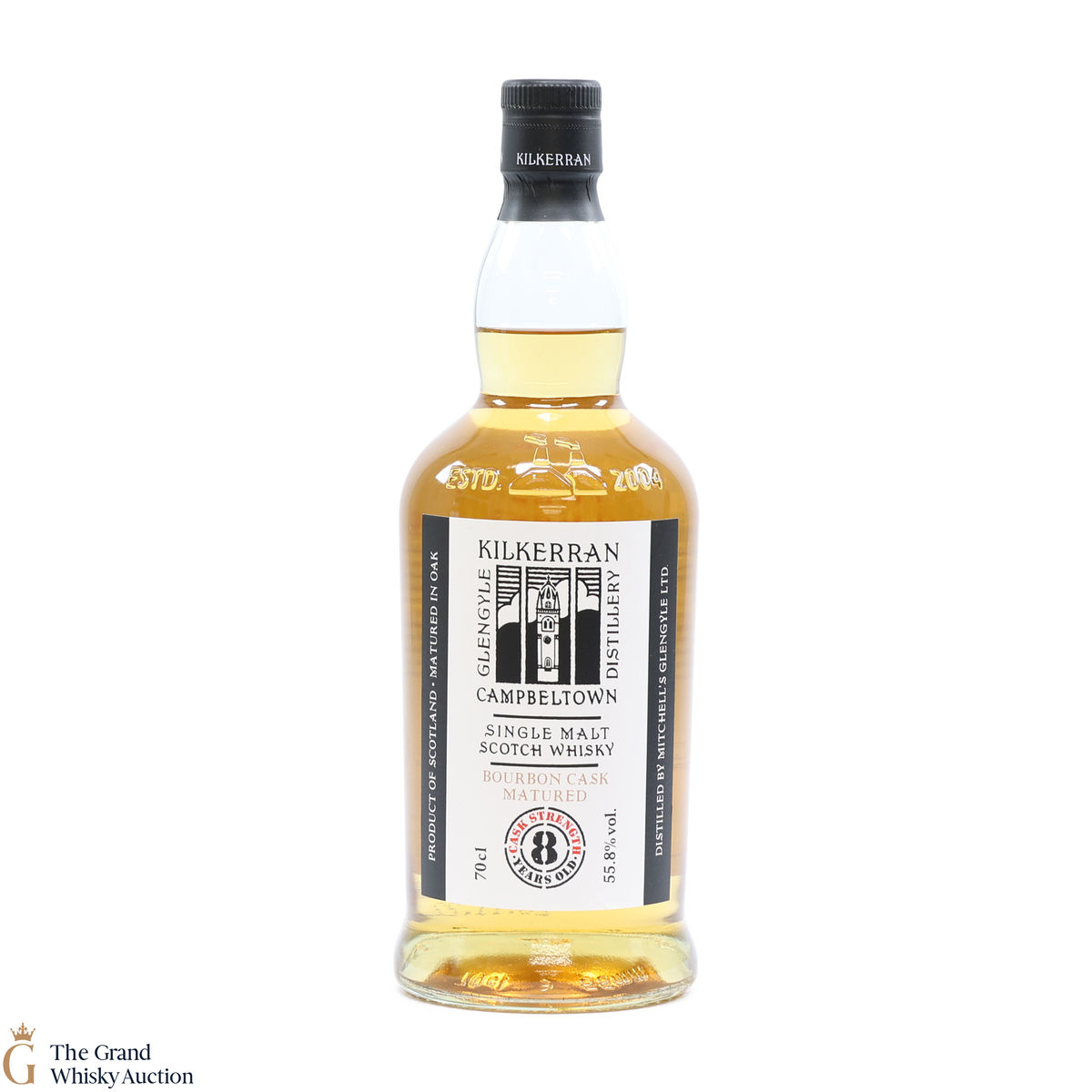 Kilkerran - 8 Year Old - Bourbon Oak 2022 - Cask Strength 55.8%