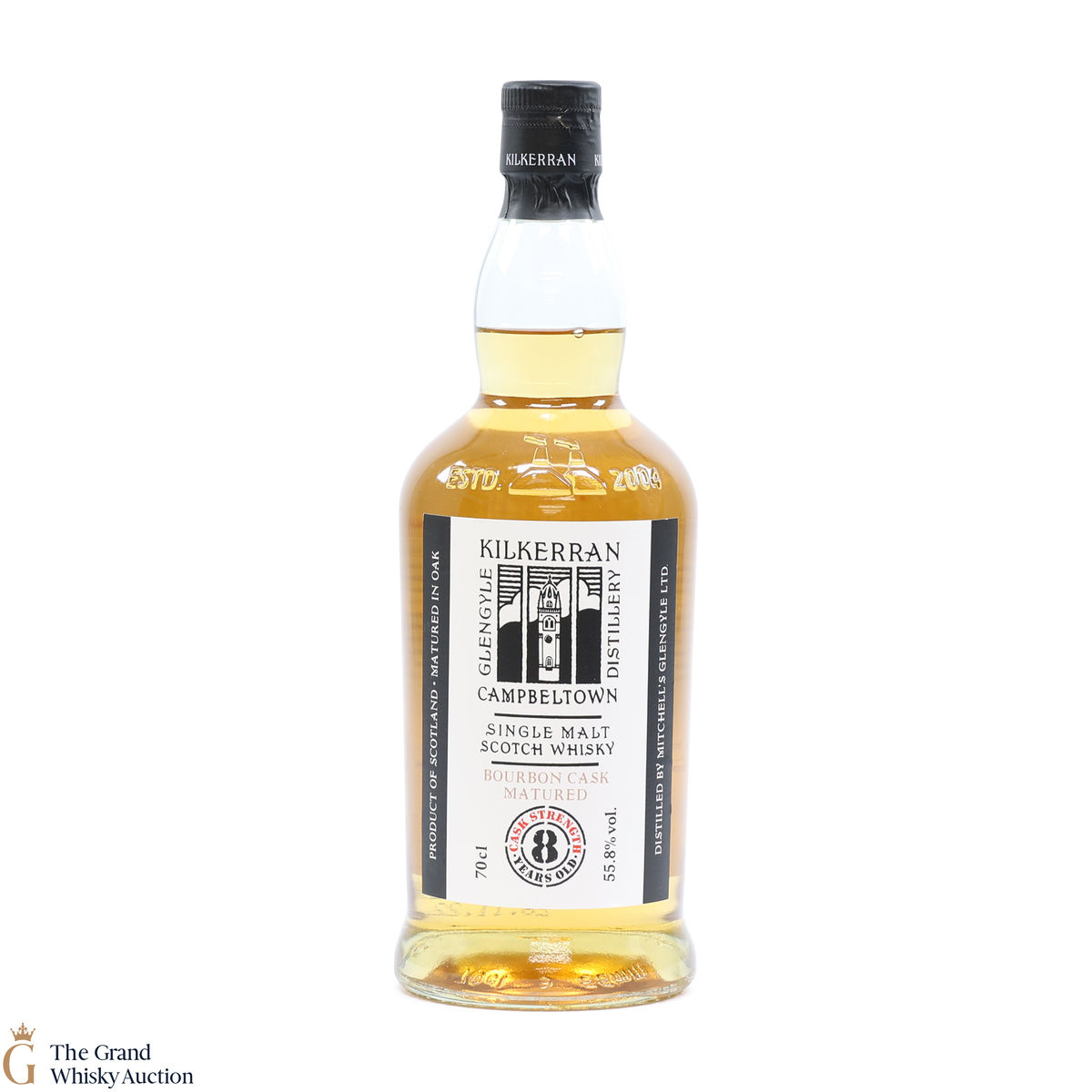 Kilkerran - 8 Year Old - Bourbon Oak 2022 - Cask Strength 55.8%