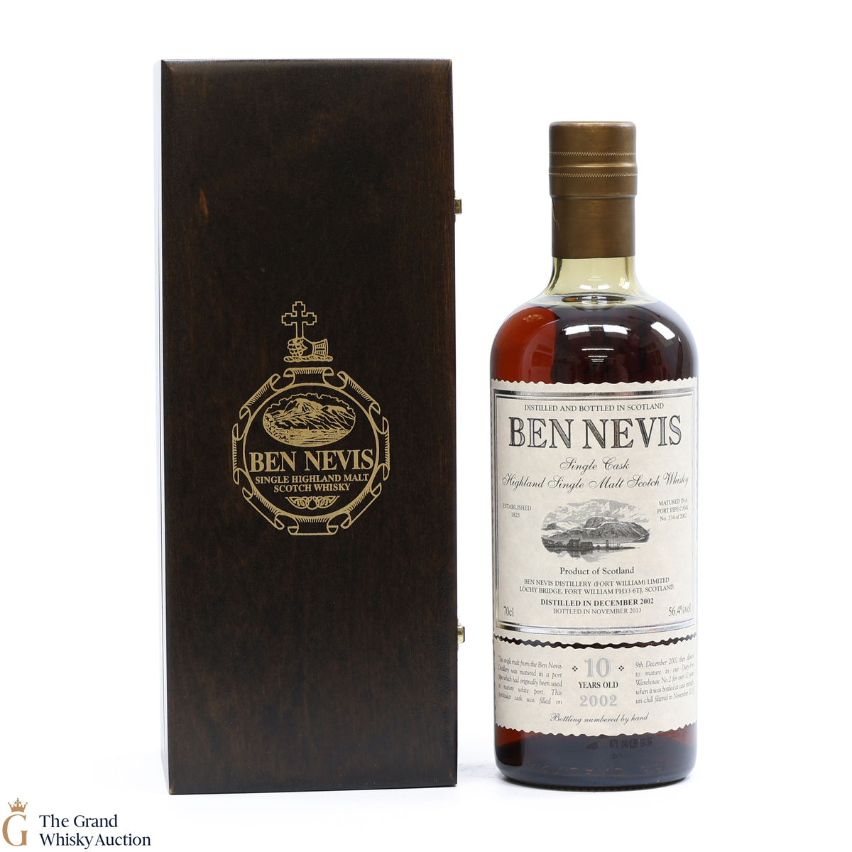 Ben Nevis - 10 Year Old  - 2002 Port Pipe Single Cask #334