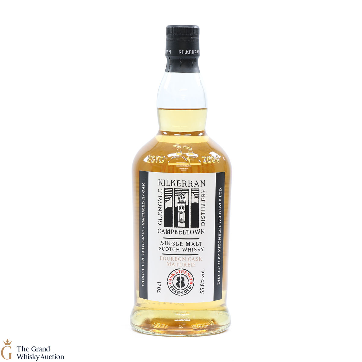 Kilkerran - 8 Year Old - Bourbon Oak 2022 - Cask Strength 55.8%