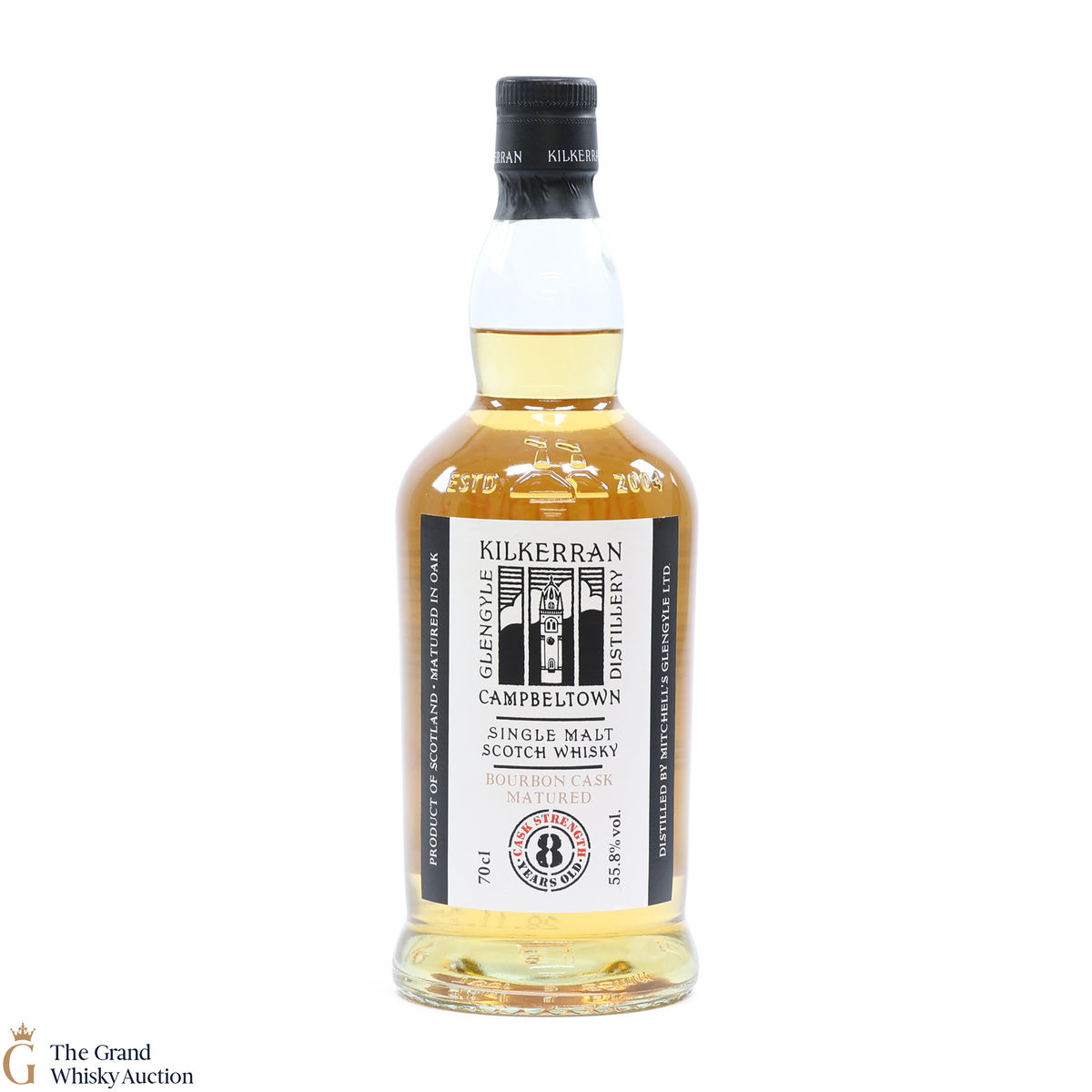 Kilkerran - 8 Year Old - Bourbon Oak 2022 - Cask Strength 55.8%