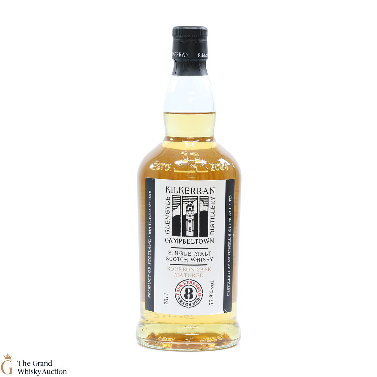 Kilkerran - 8 Year Old - Bourbon Oak 2022 - Cask Strength 55.8%