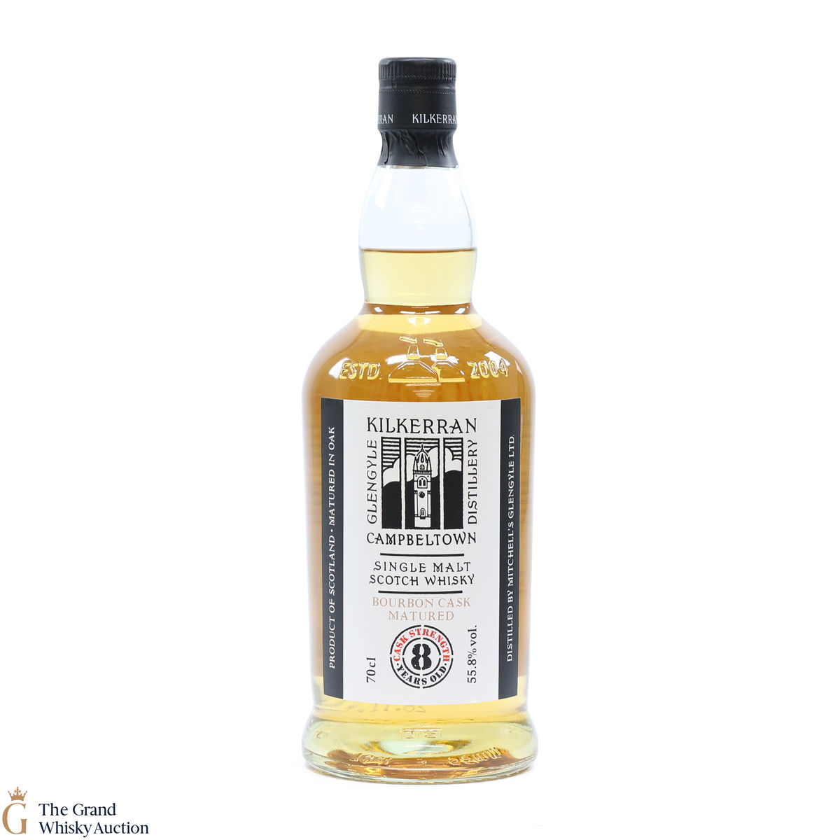 Kilkerran - 8 Year Old - Bourbon Oak 2022 - Cask Strength 55.8%