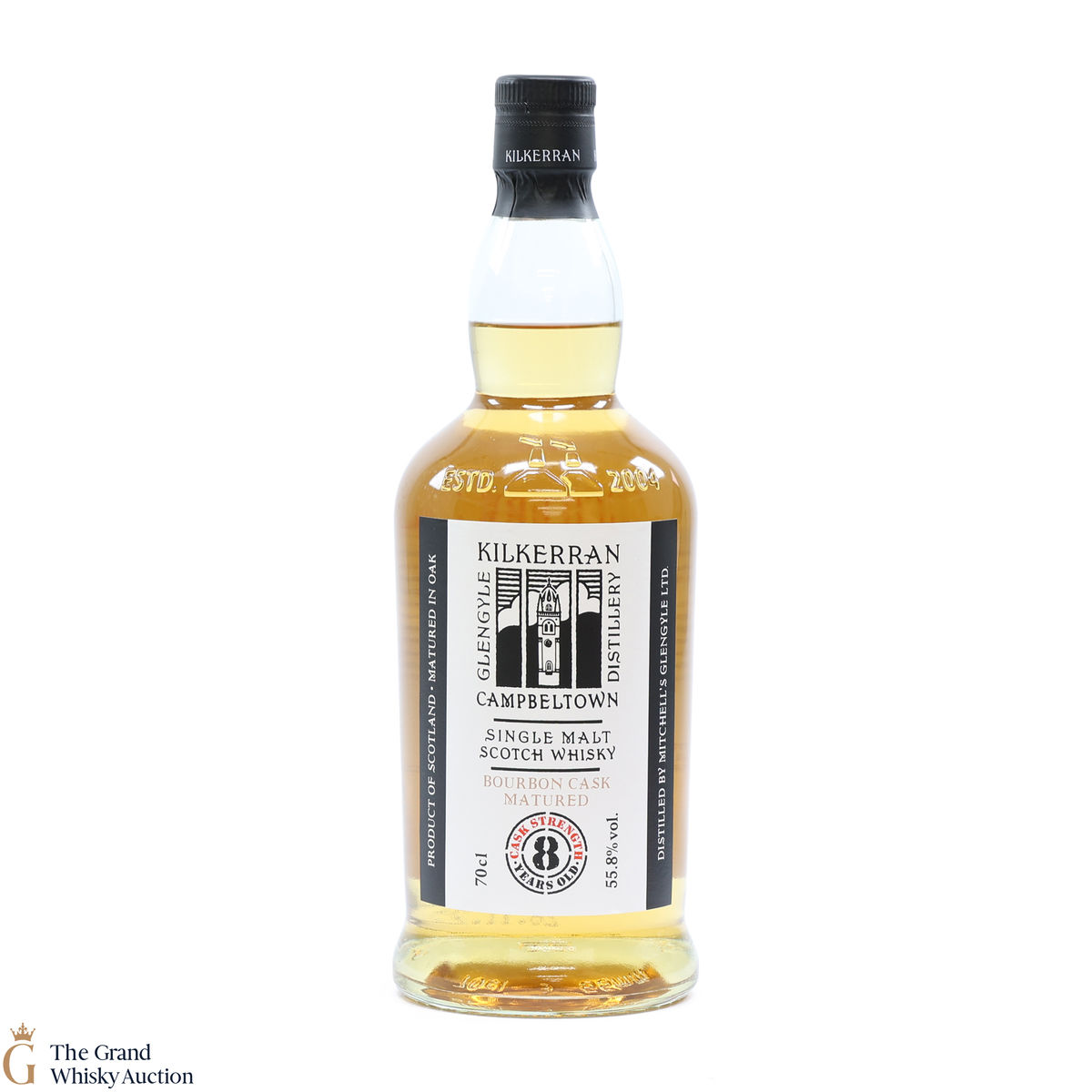 Kilkerran - 8 Year Old - Bourbon Oak 2022 - Cask Strength 55.8%