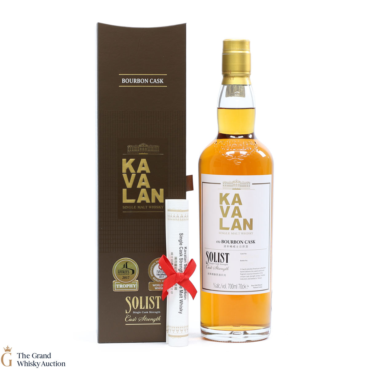 Kavalan - Solist Cask Strength - Bourbon Cask 57.1%