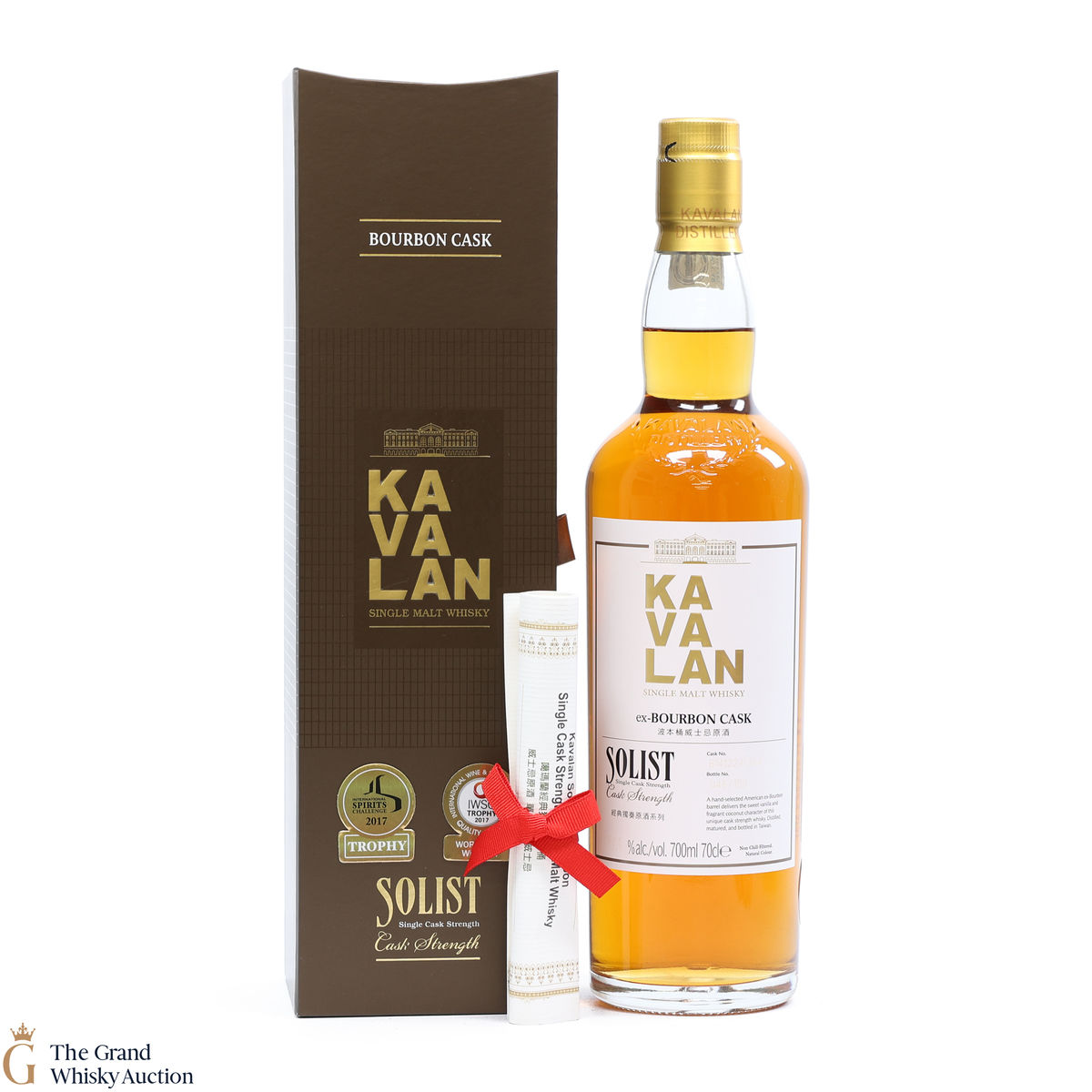Kavalan - Solist Cask Strength - Bourbon Cask 57.1%