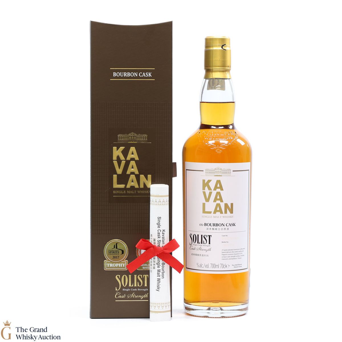 Kavalan - Solist Cask Strength - Bourbon Cask 57.1%