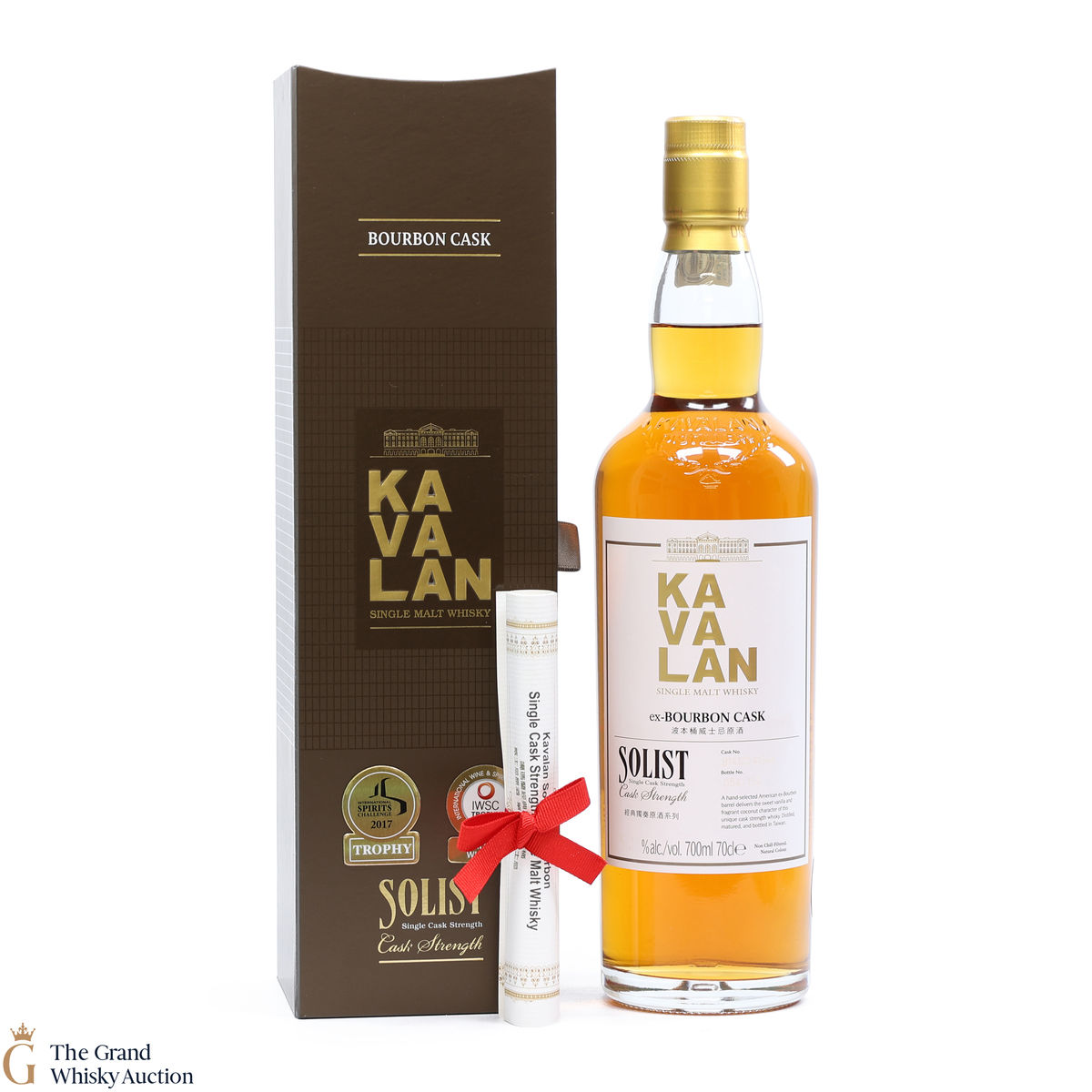 Kavalan - Solist Cask Strength - Bourbon Cask 57.1%
