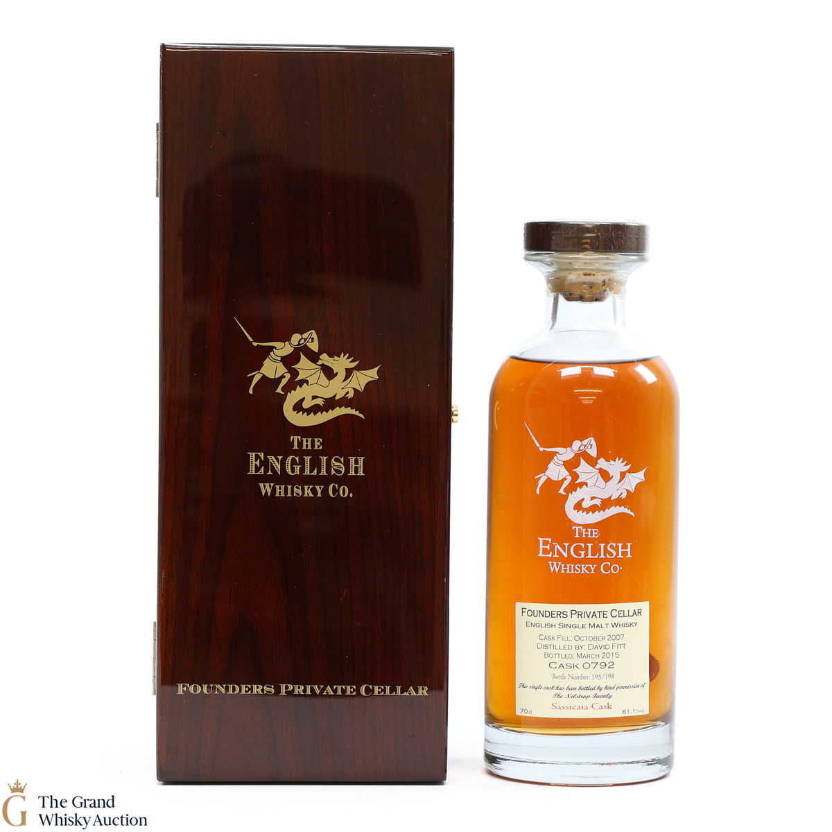 English Whisky Co. - 2007 Founders Private Cellar #0792