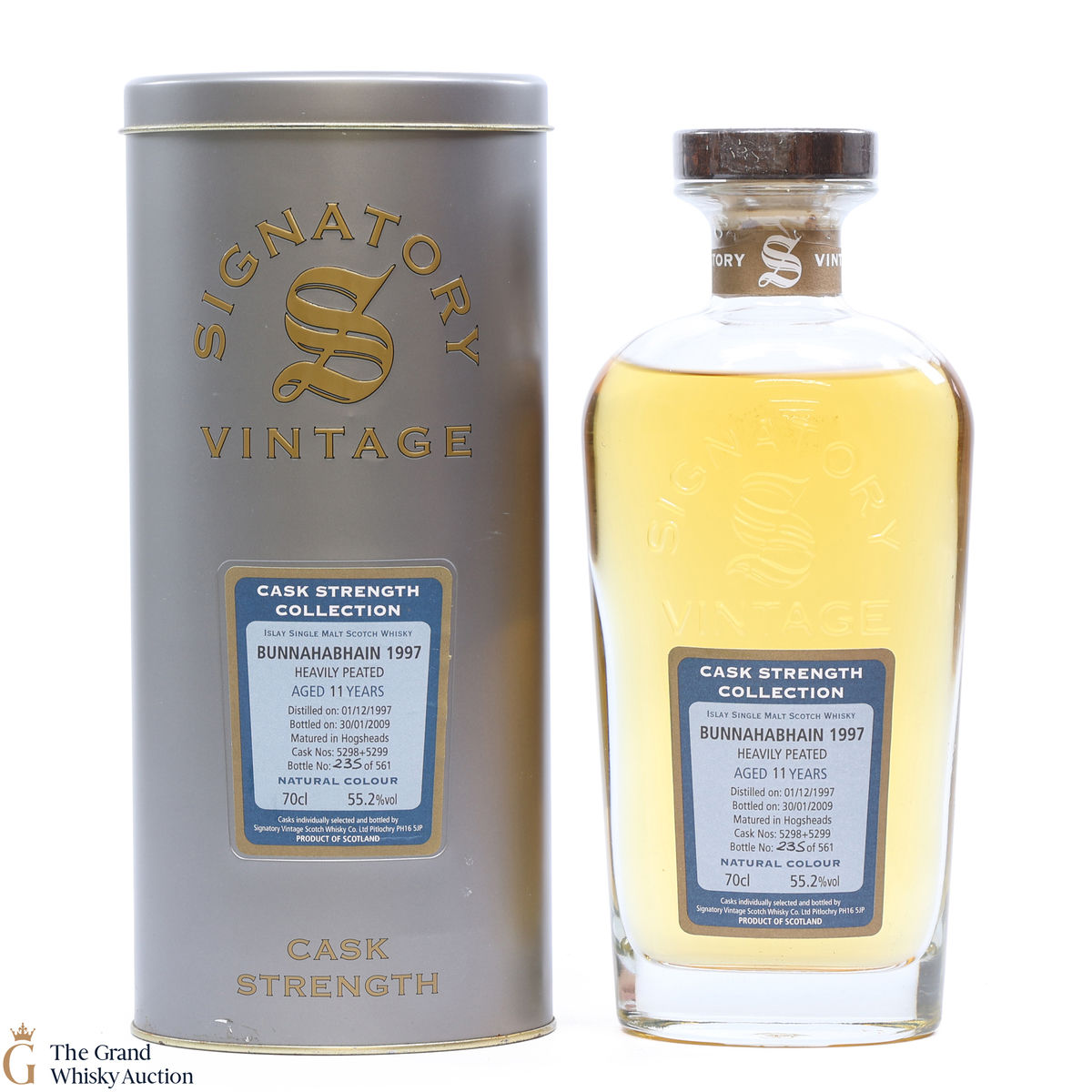 Bunnahabhain - 11 Year Old 1997 - Signatory - Cask Strength
