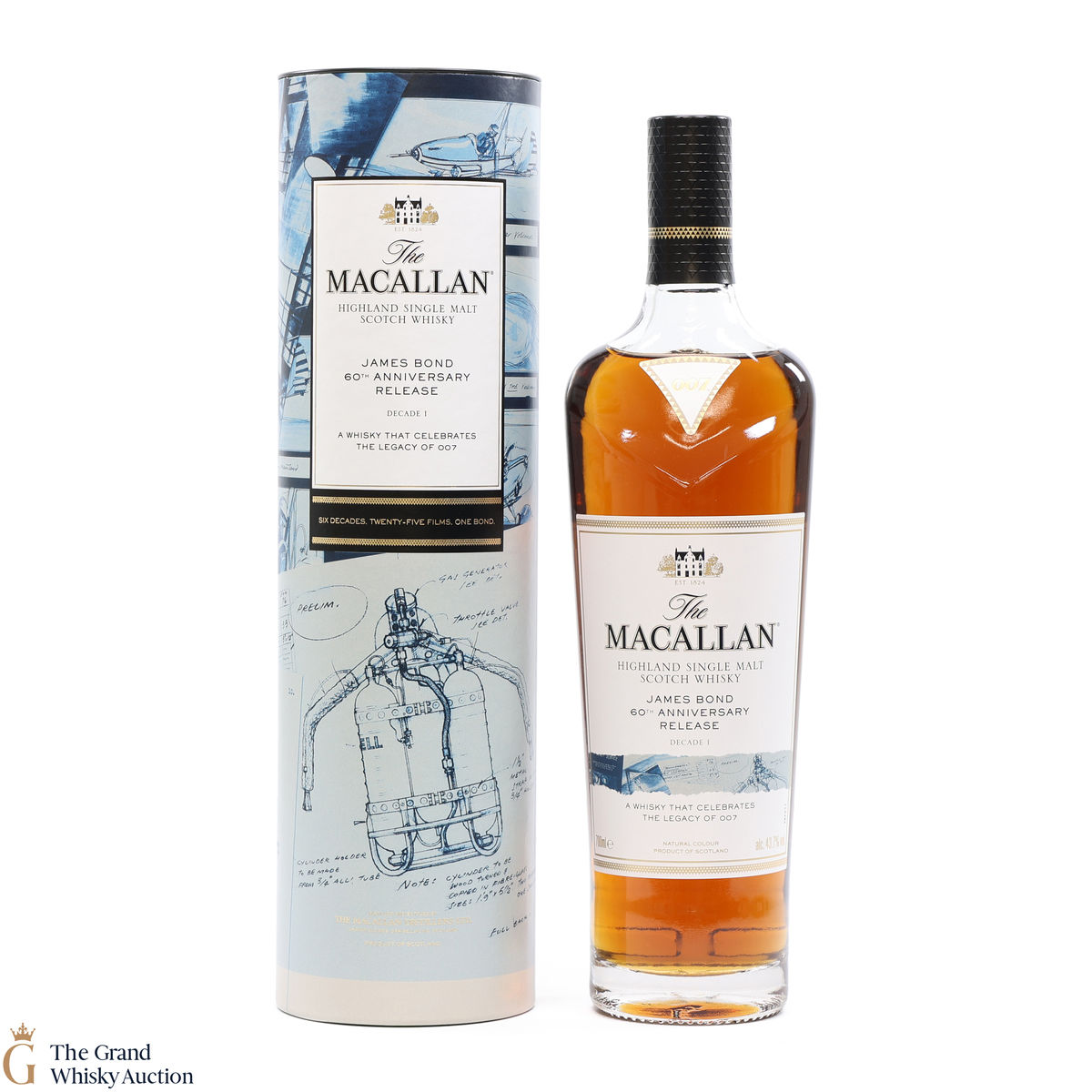 Macallan - James Bond 60th Anniversary - Decade I