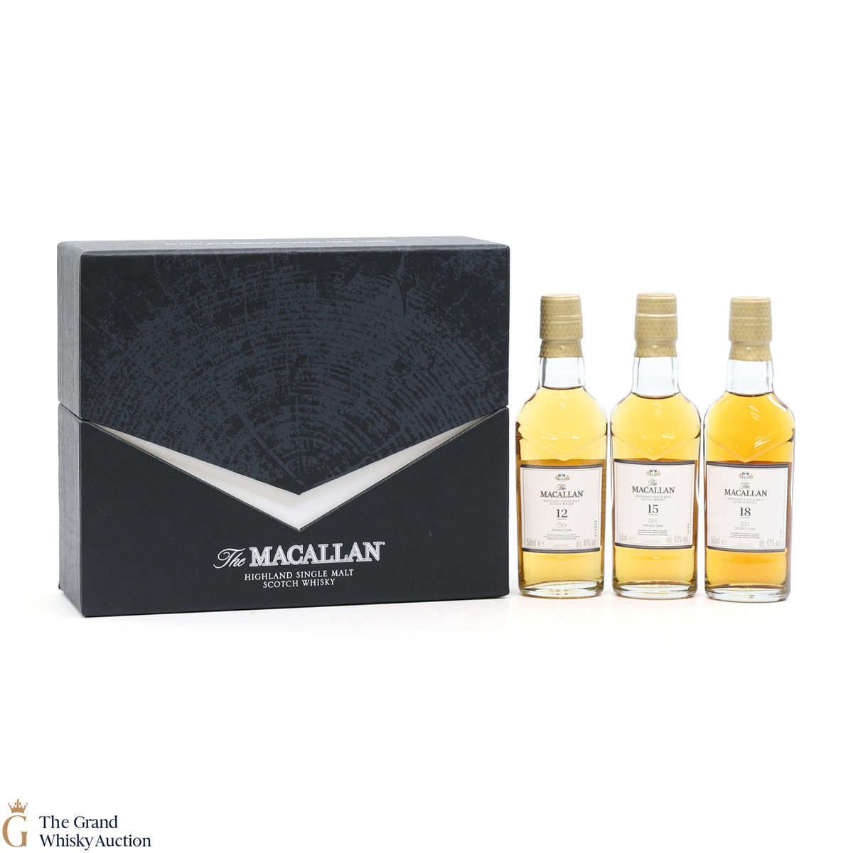 Macallan - 12, 15 & 18 YO Double Cask Set (3 x 5cl)
