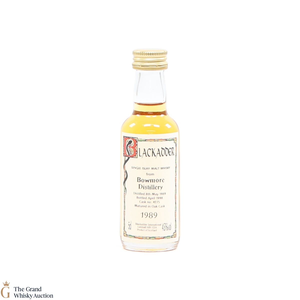 Bowmore - 1989 - Blackadder (5cl)