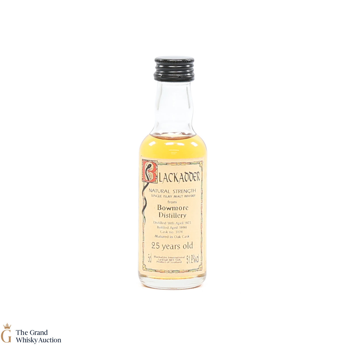 Bowmore - 25 Year Old 1973 - Blackadder (5cl)