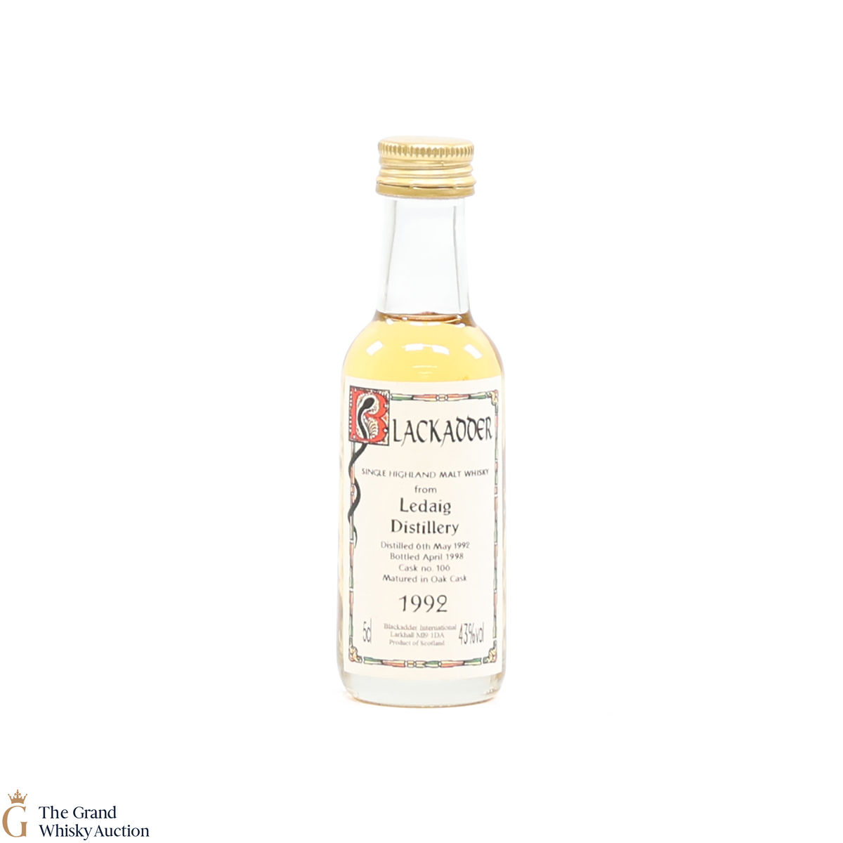 Ledaig - 1992 - Blackadder (5cl)