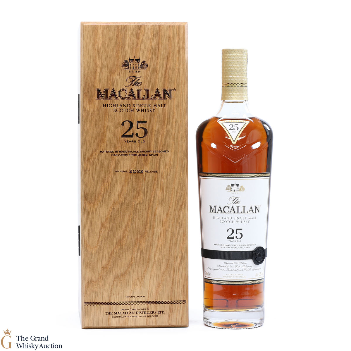 Macallan - 25 Year Old - Sherry Oak - 2022