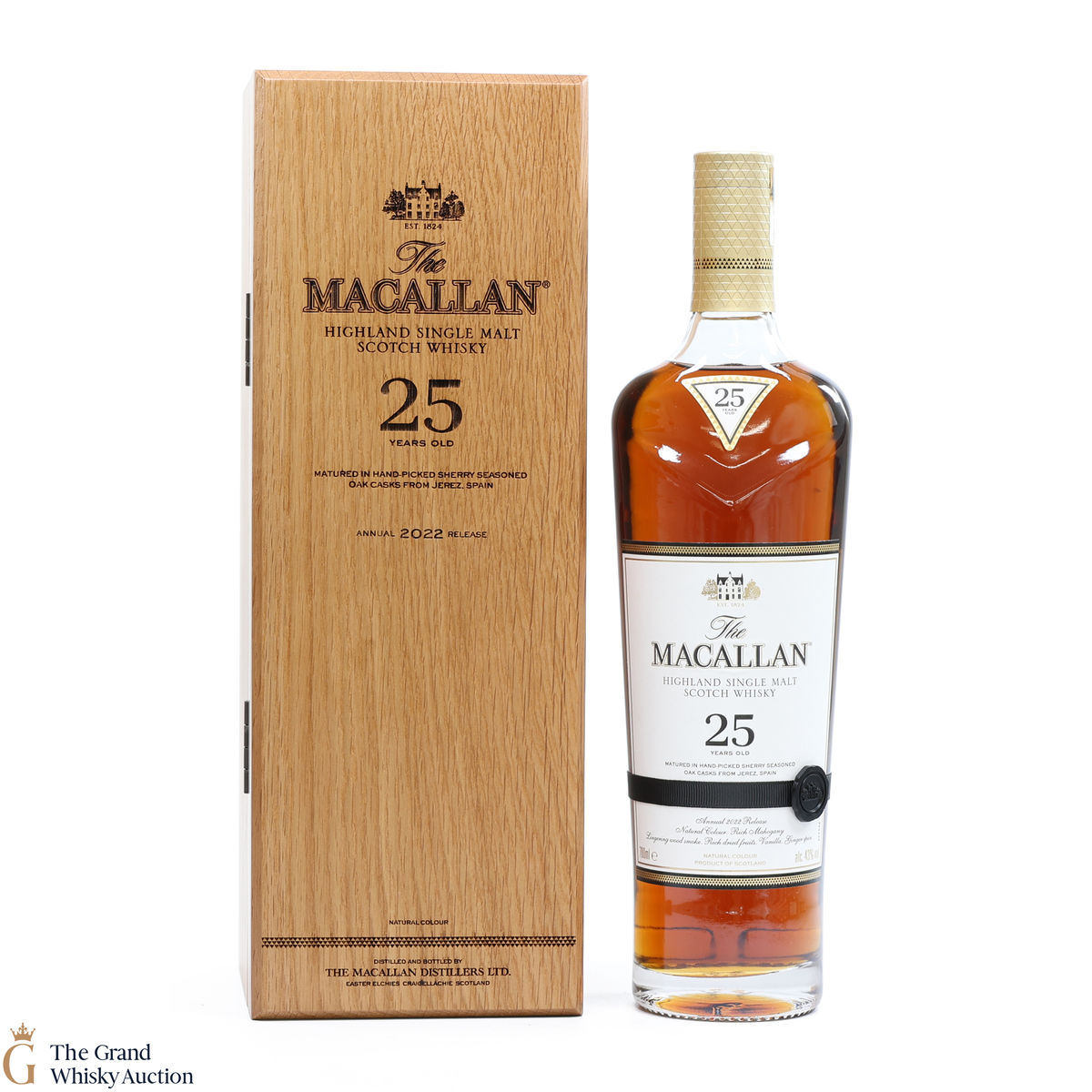 Macallan - 25 Year Old - Sherry Oak - 2022