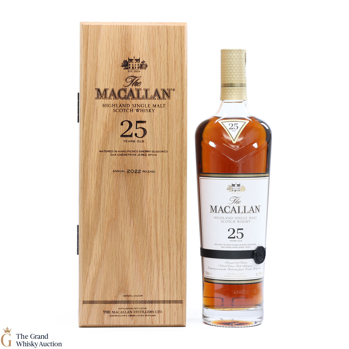 Macallan - 25 Year Old - Sherry Oak - 2022