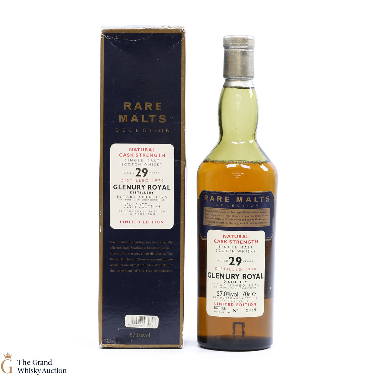 Glenury Royal - 1970 Rare Malt 29 Year Old 57.0%