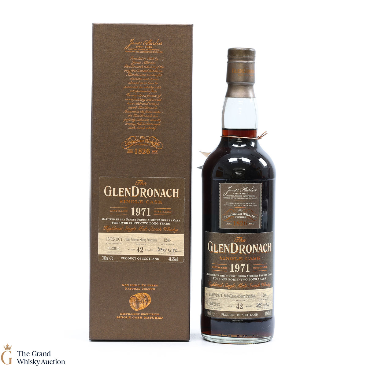 GlenDronach - 42 Year Old - 1971 Single Cask #1246