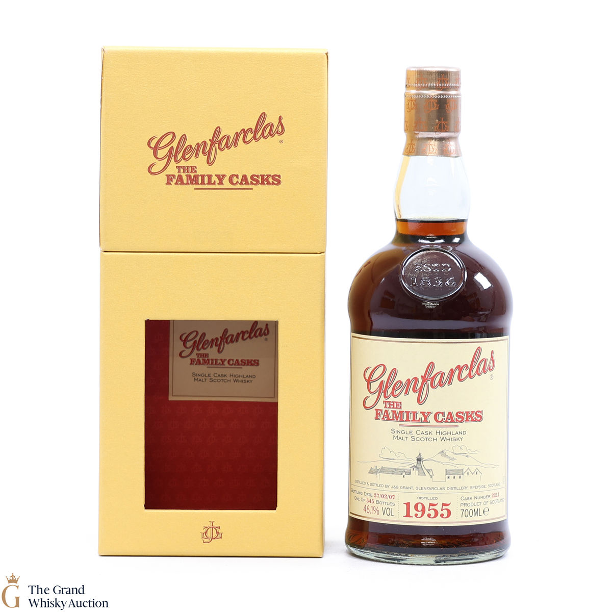 Glenfarclas - 1955 Family Cask - #2211