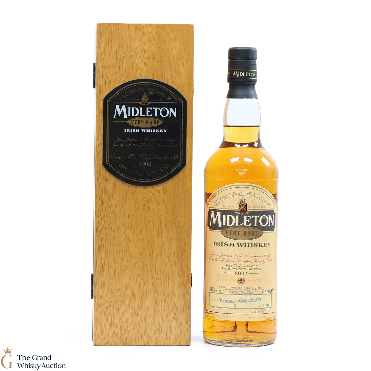 Midleton - Very Rare - 2002 Vintage Release - Irish Whiskey